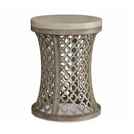 Antiquities Trellis Accent Table