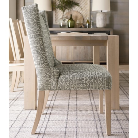 Wing Back Side Chair