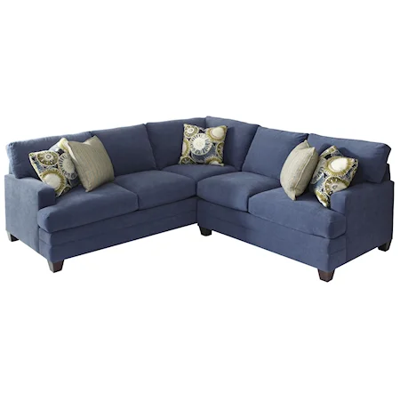 L Shaped Upholstered Sectional Group