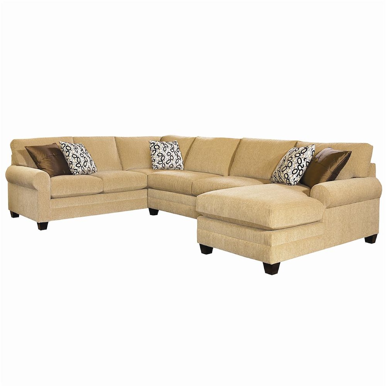 Bassett CU.2 U-Shaped Sectional