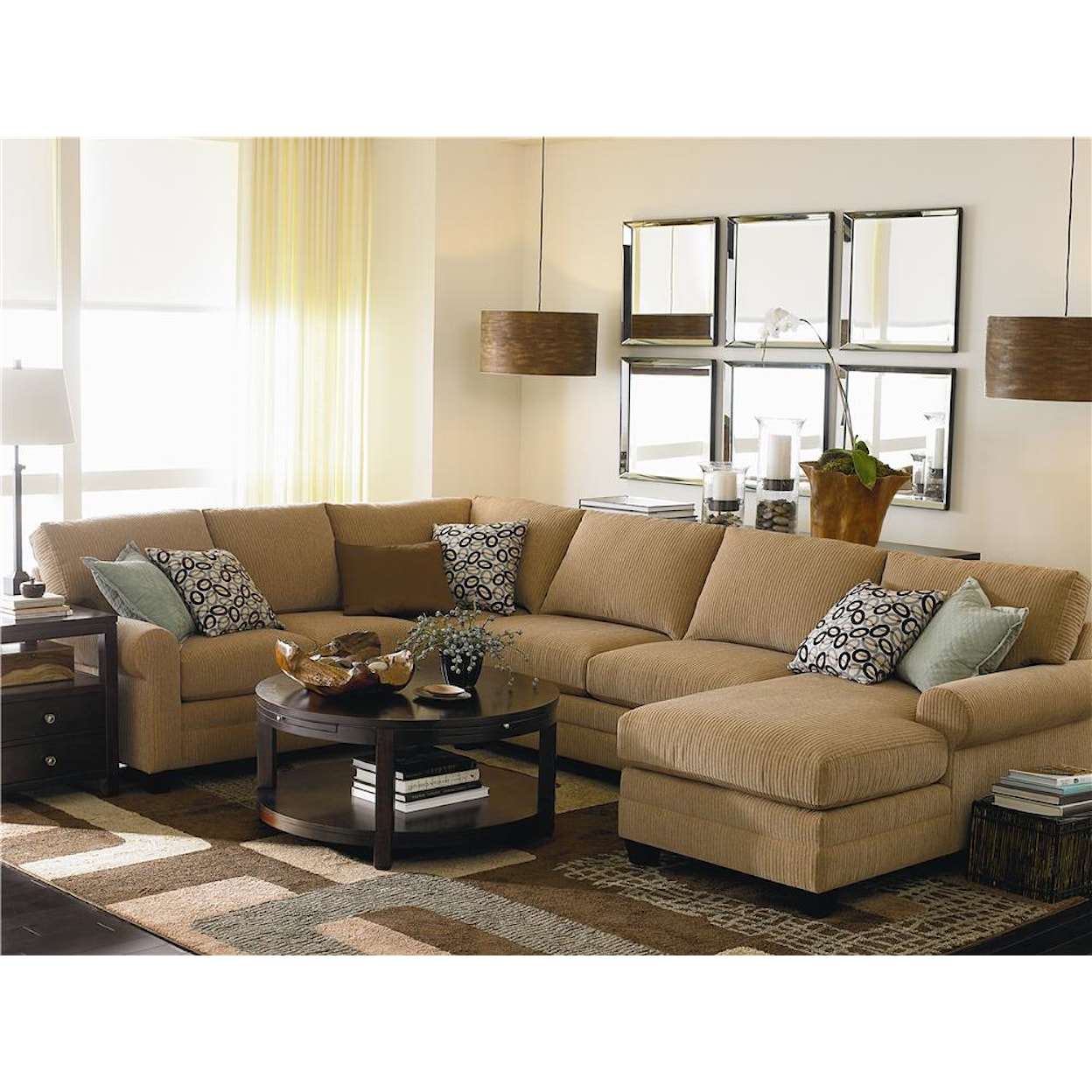 Bassett CU.2 U-Shaped Sectional