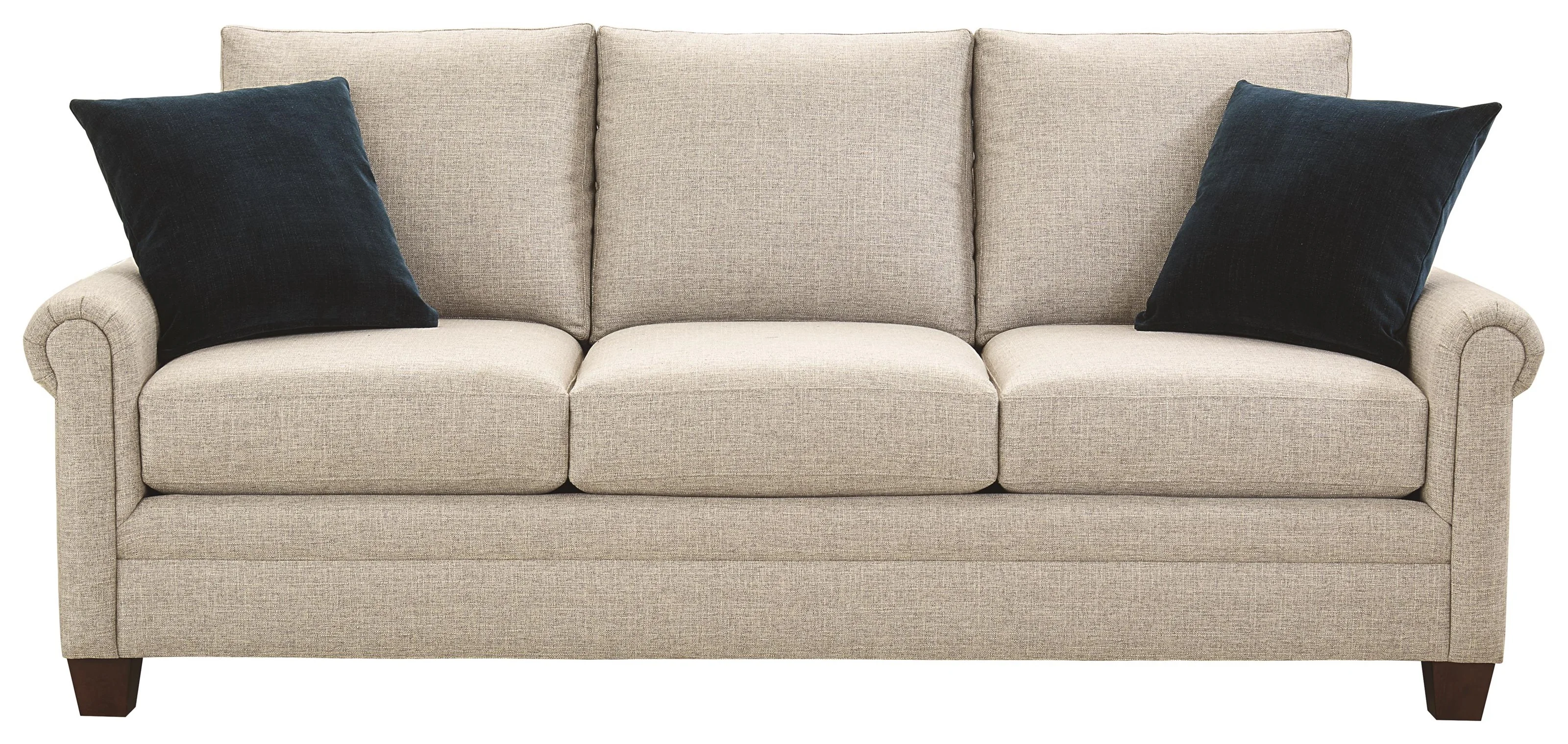 Bassett Carolina Panel Arm Collection 388772 Custom Casual Panel Arm 3