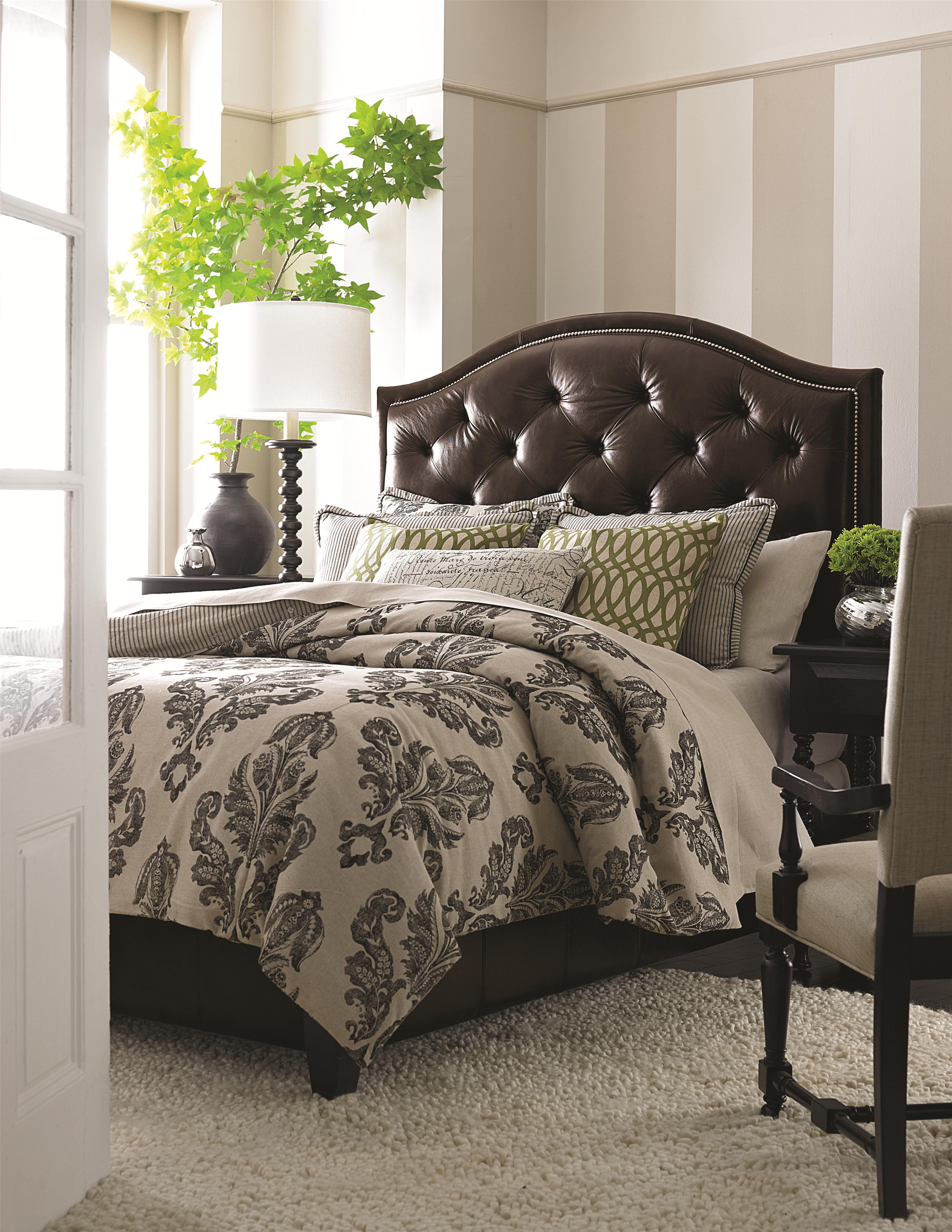 Twin Vienna Upholstered Bed w/ Low Footboard