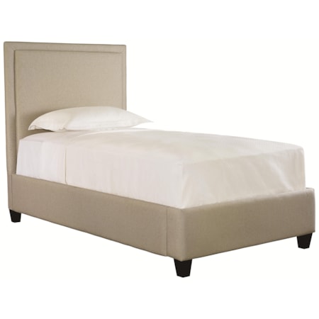 Twin Manhattan Upholstered Bed with Low FB