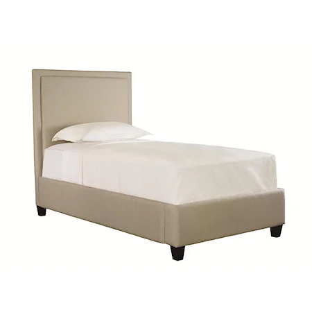 Full Manhattan Upholstered Bed with Low FB