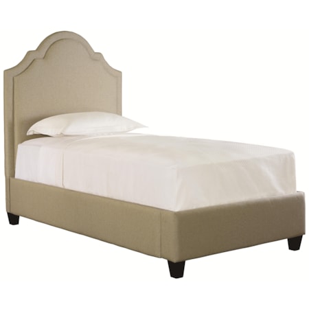 Full Barcelona Upholstered Bed w/ Low FB