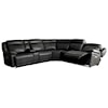 Bassett Club Level - Evo Power Reclining Sectional