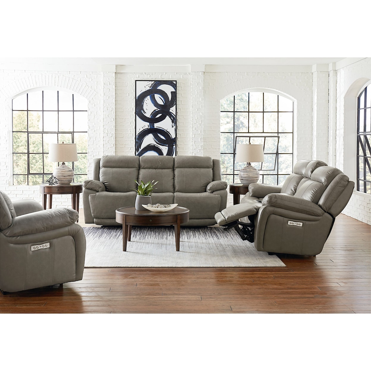 Bassett Club Level Evo Power Reclining Sofa