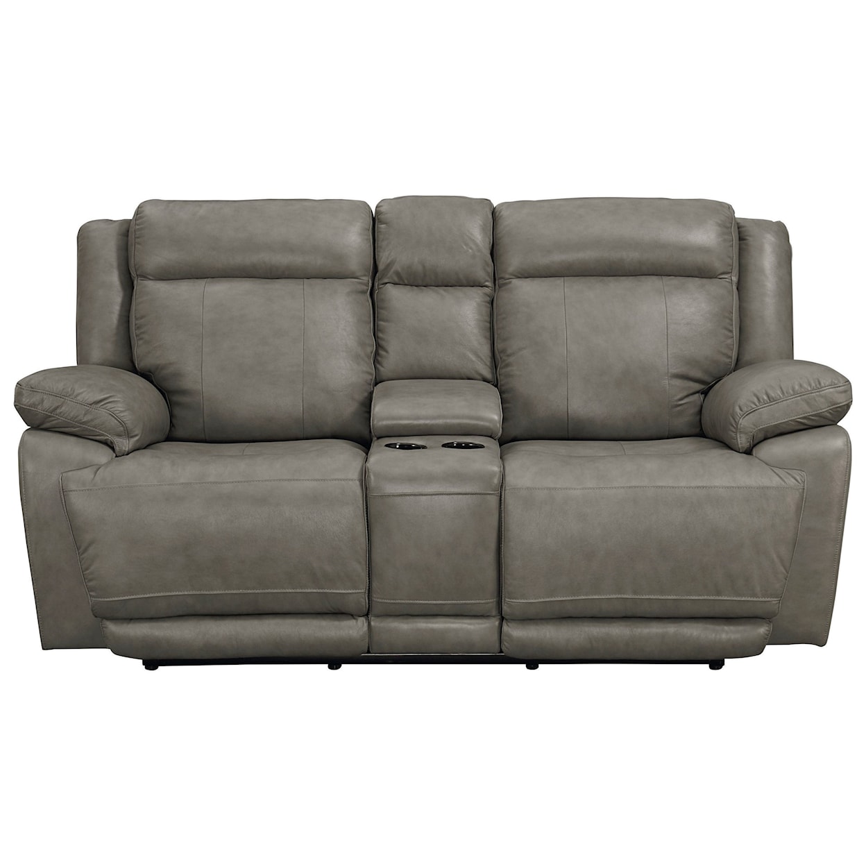 Bassett Club Level - Evo Power Reclining Console Love Seat