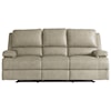 Bassett Club Level - Parsons Reclining Sofa with Power Headrests