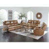 Bassett Club Level - Parsons Reclining Sofa with Power Headrests