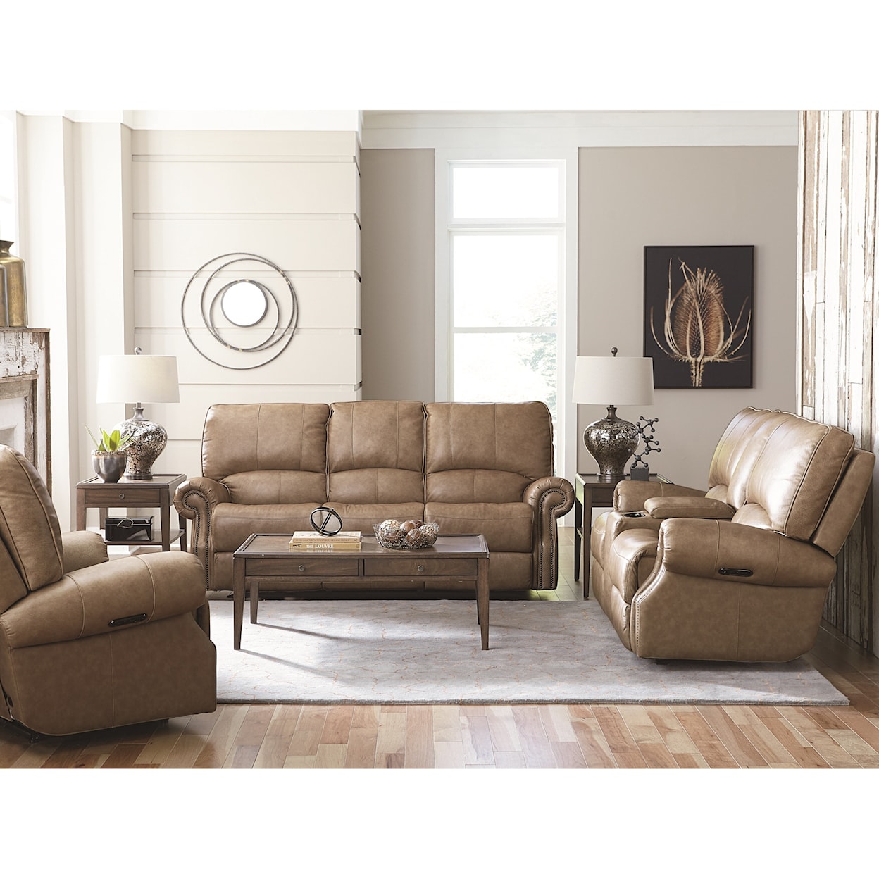 Bassett Club Level - Prescott Wallsaver Recliner