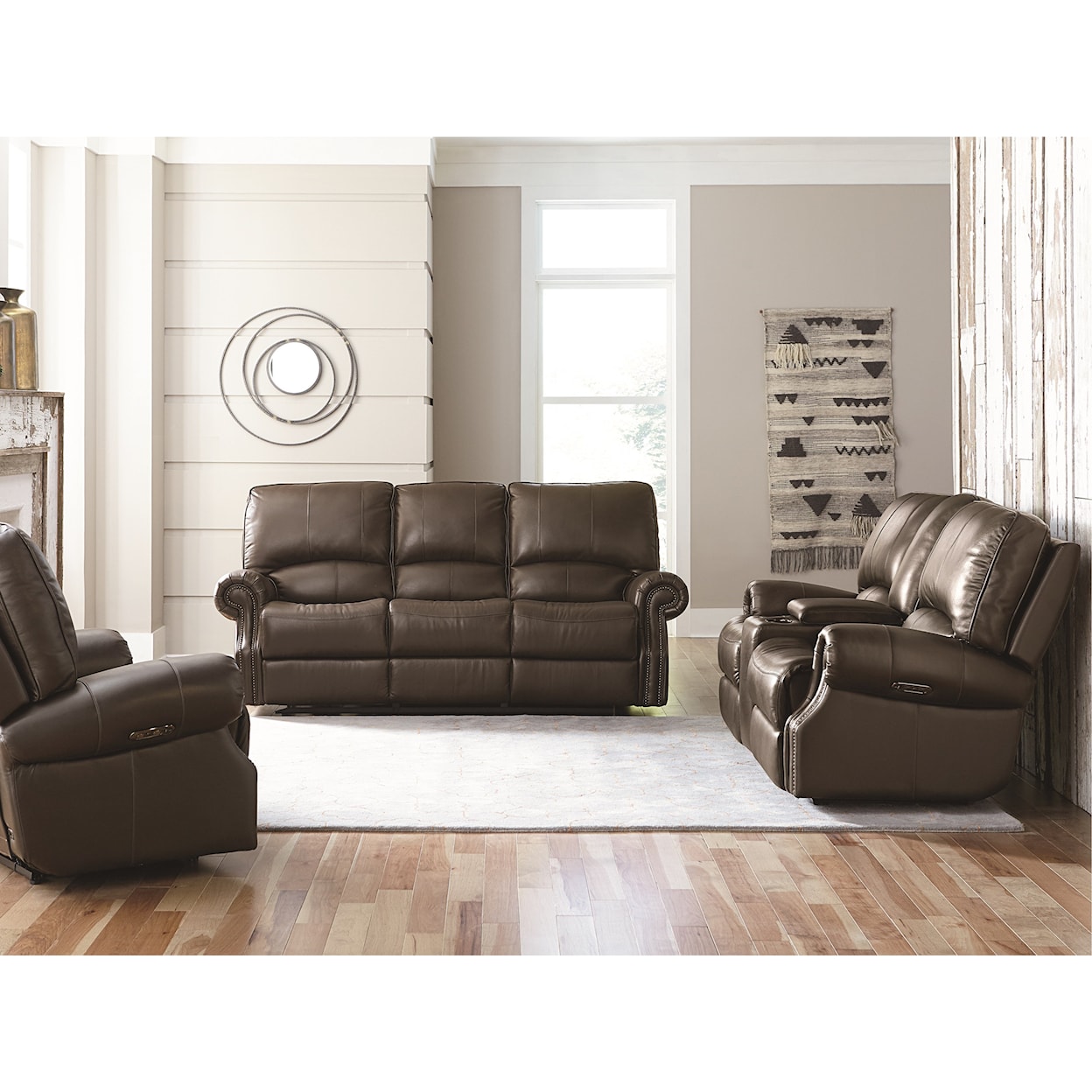 Bassett Club Level - Prescott Power Motion Sofa