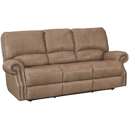 Transitional Power Motion Sofa with USB Charging