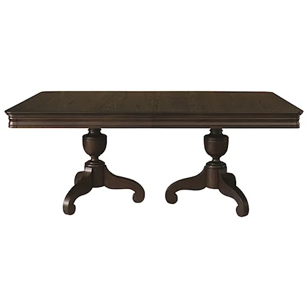 Double Pedastal Table
