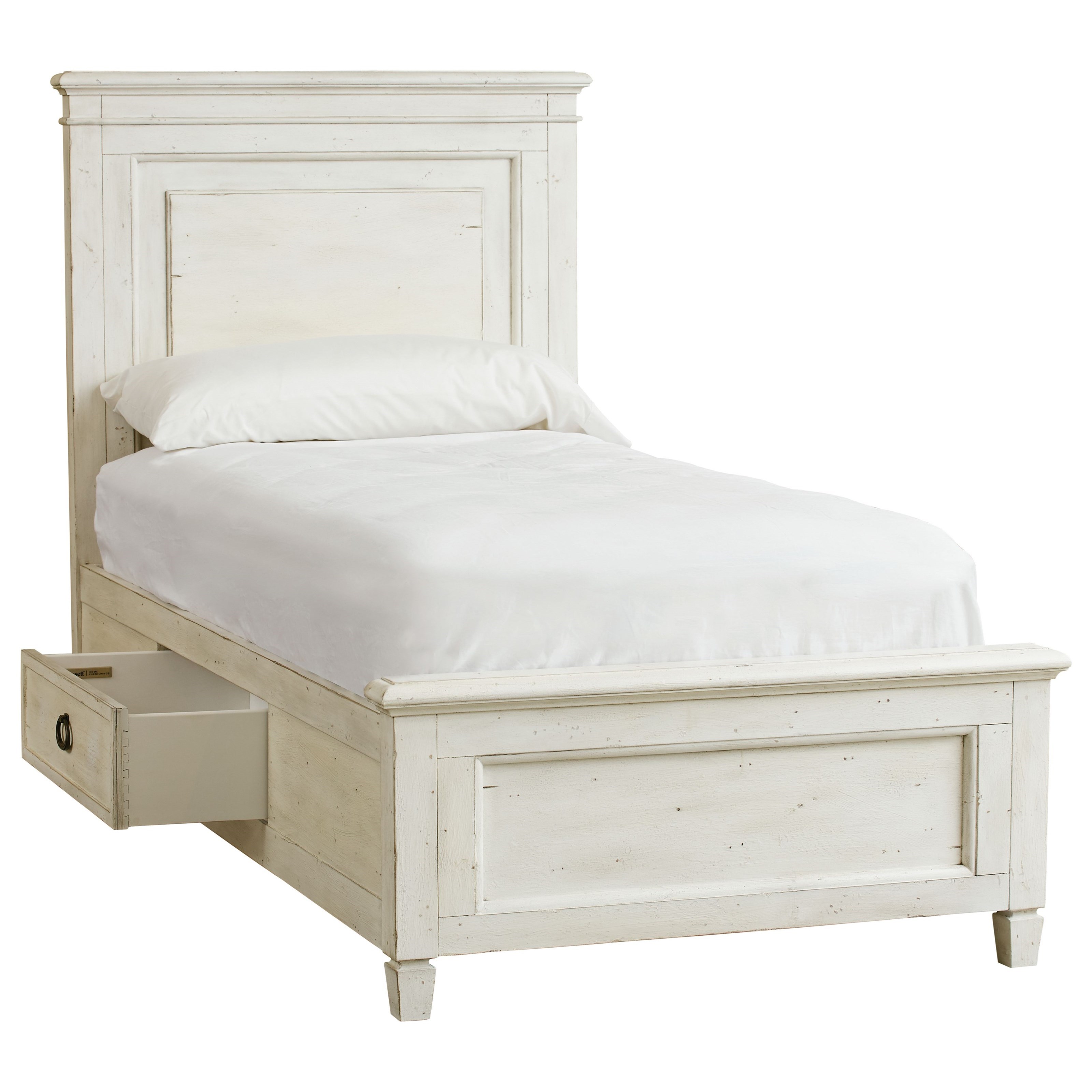 Twin Panel Storage Bed