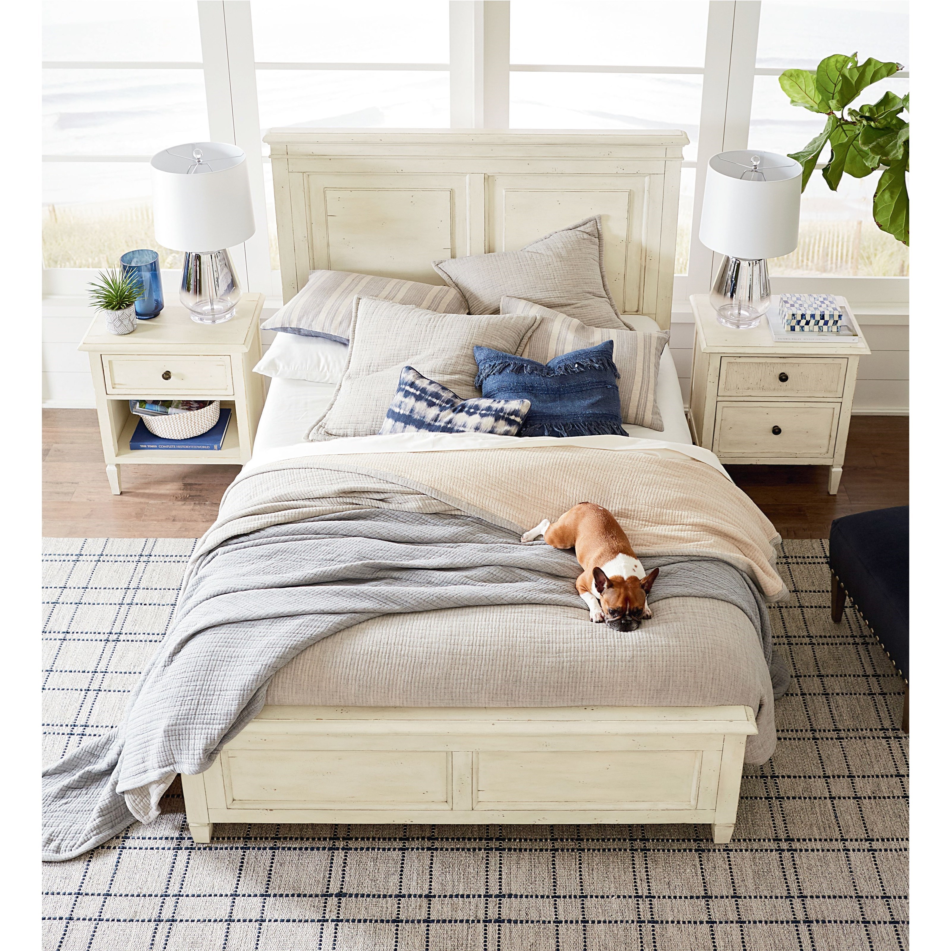 Twin Panel Storage Bed