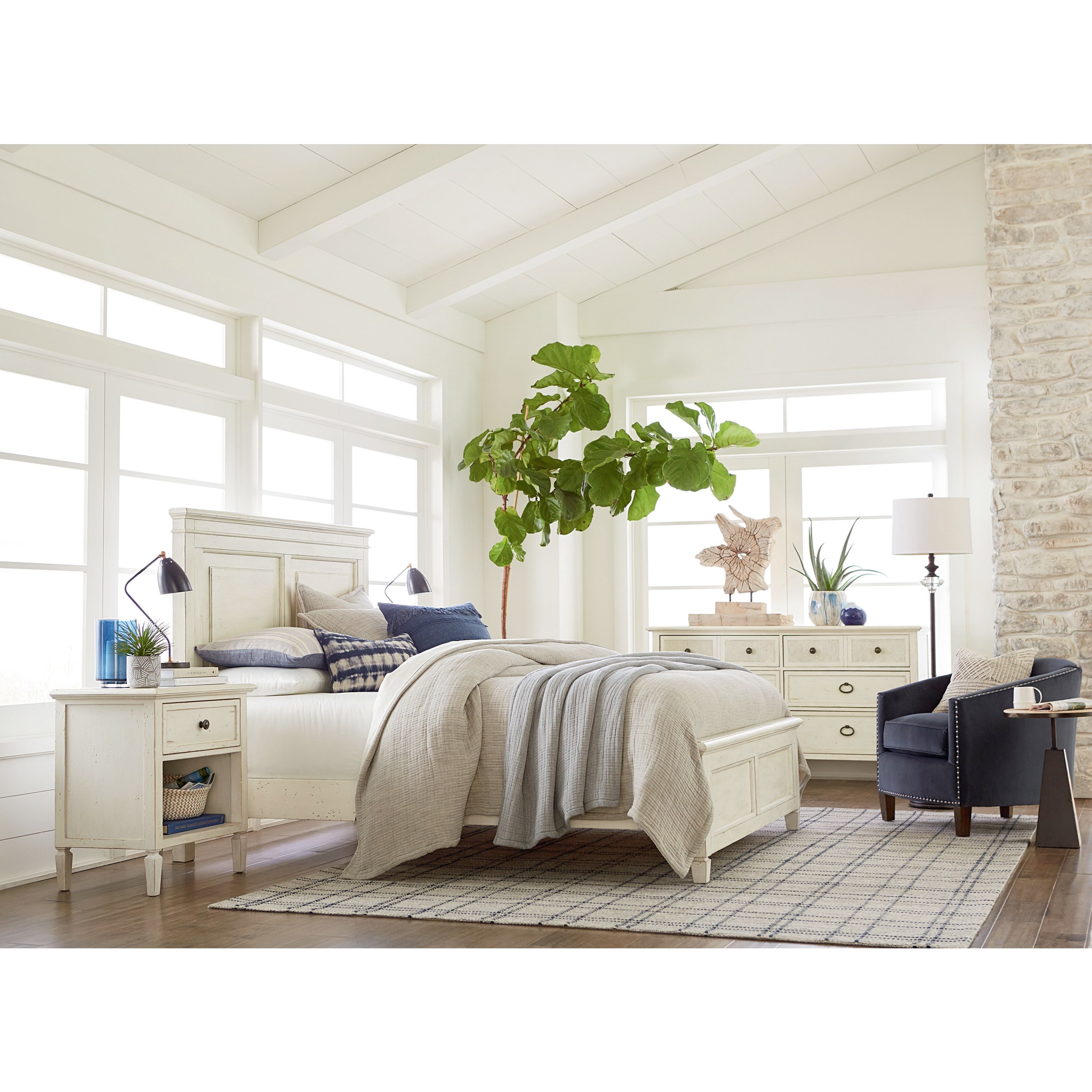 Bassett Shoreline Twin Panel Storage Bed