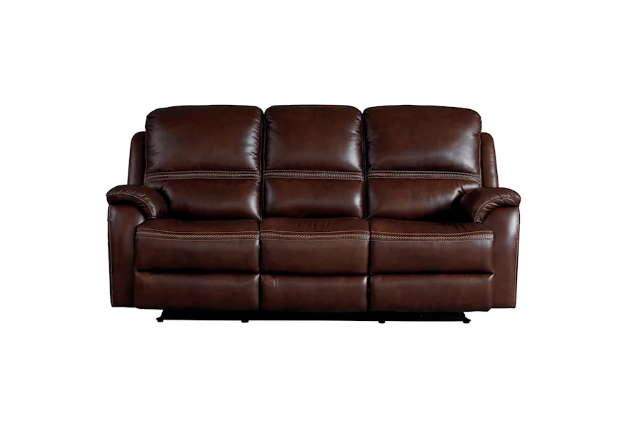 Club Level - Williams Power Reclining Sofa by Bassett at Suburban Furniture
