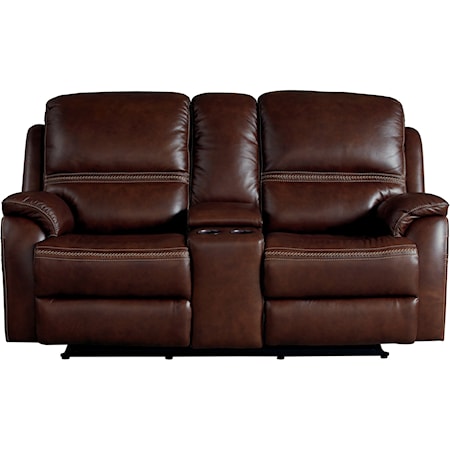 Reclining Console Loveseat