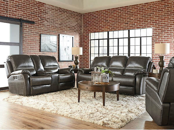 Power Reclining Living Room Group