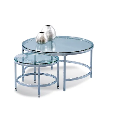 Patinoire Round Cocktail Table