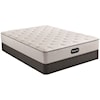 Beautyrest BR800 Medium King 12" Pocketed Coil Mattress Set