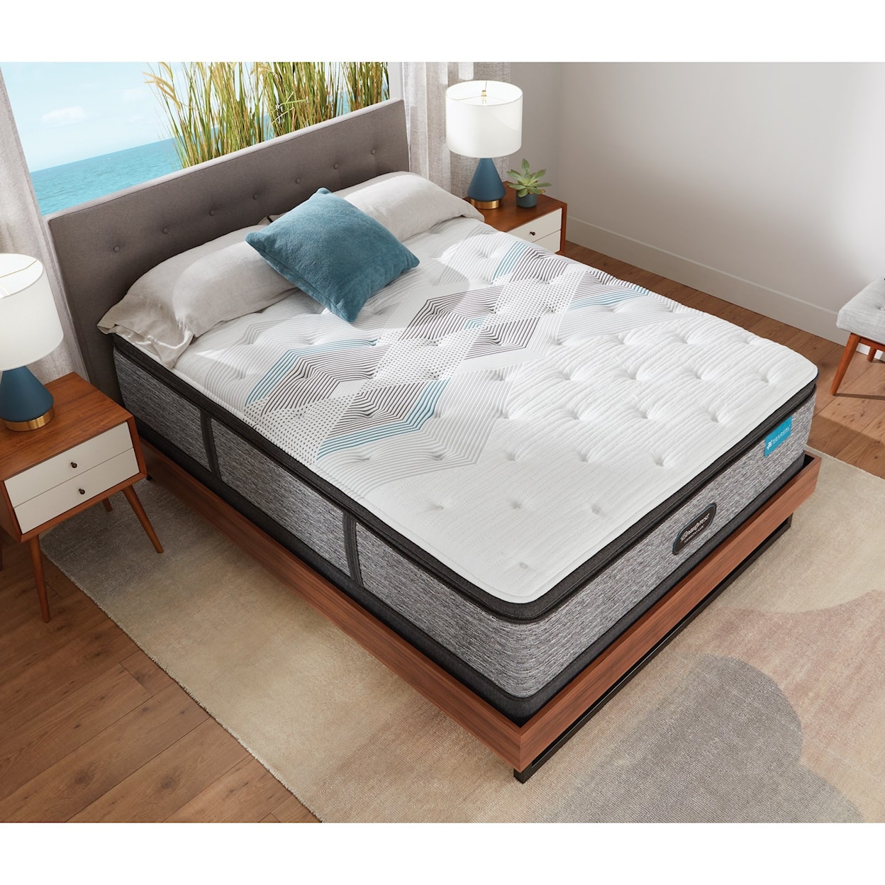 Beautyrest Beautyrest® Harmony Lux™ Carbon 15.75" Medium Pillow Top Mattress - Full