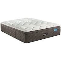Full 15 1/2" Plush Pillow Top Mattress and Motion Essentials IV Adjustable Base