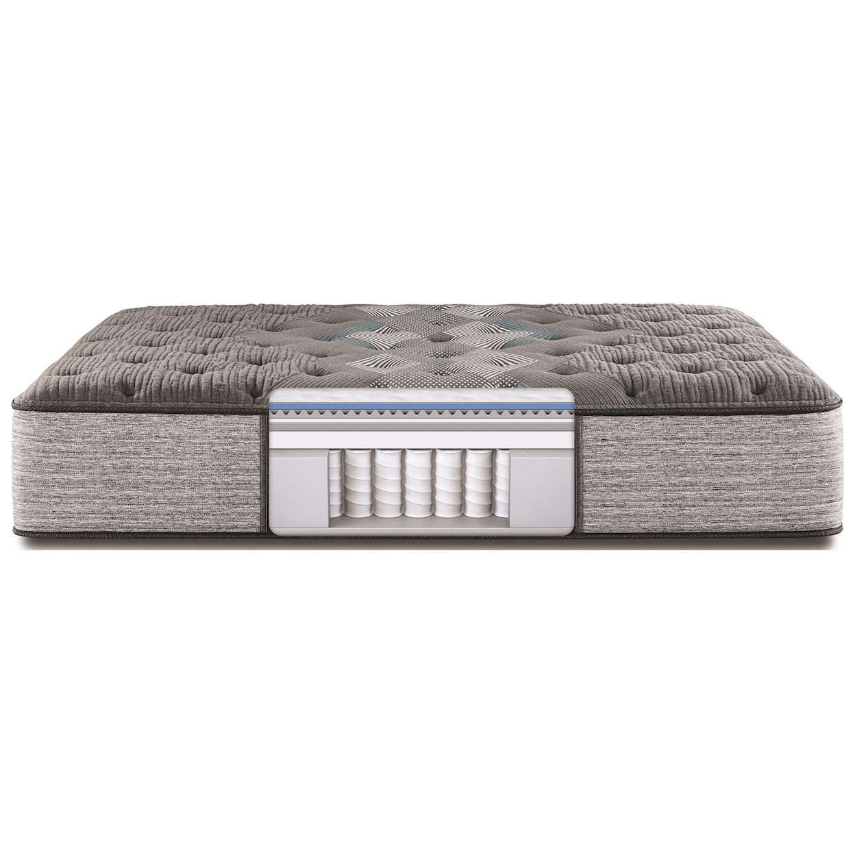 Beautyrest Diamond Series Medium King 14 3/4" Med Premium Mattress Set