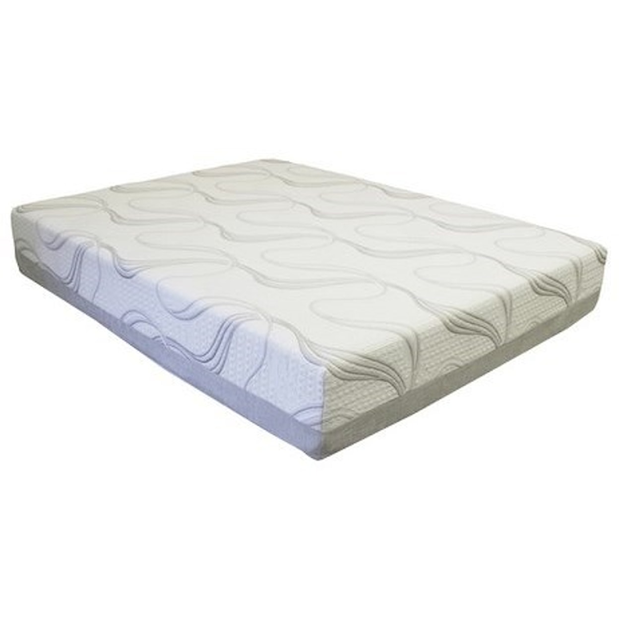 BedTech Gel Lux 10 Twin 10" Gel Memory Foam Mattress