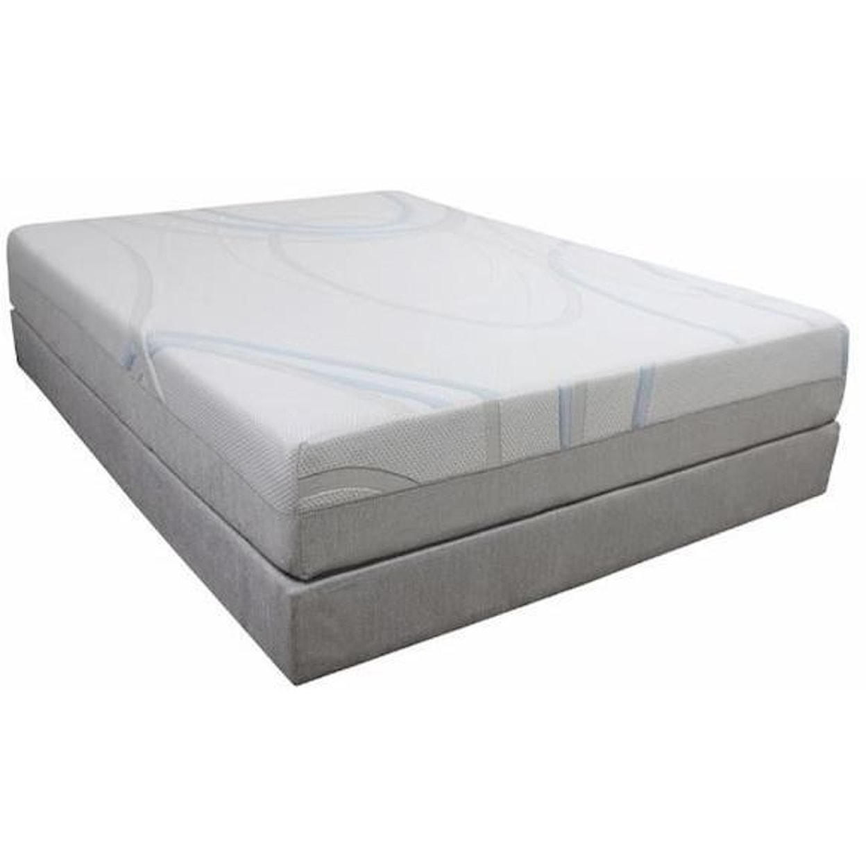 BedTech Gel-Max Memory Foam Twin 14" Memory Foam Mattress