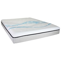 Cal King 10" Hybrid Mattress and Gel Lux/PC Foundation