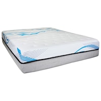 Cal King 14" Hybrid Mattress and Gel Lux/PC Foundation