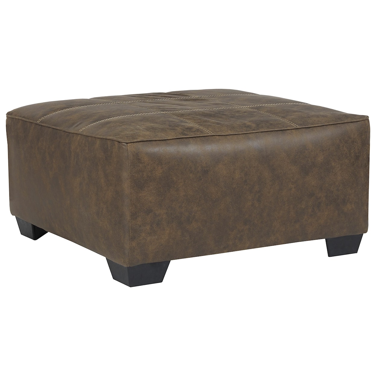 Benchcraft by Ashley Abalone Square Oversized Accent Ottoman
