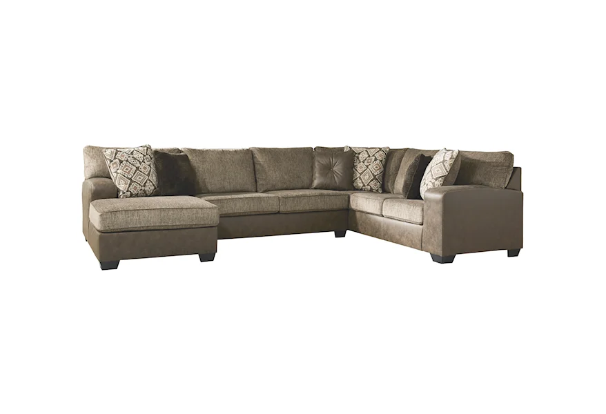 Abalone 3-Piece Sectional by Benchcraft at Virginia Furniture Market