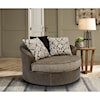 Benchcraft by Ashley Abalone Oversized Swivel Accent Chair