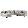 Ashley Ardsley 5-Piece Sectional with Left Chaise