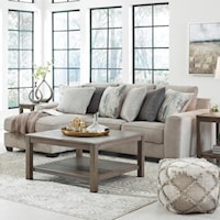 Contemporary 2-Piece Sectional with Left Chaise