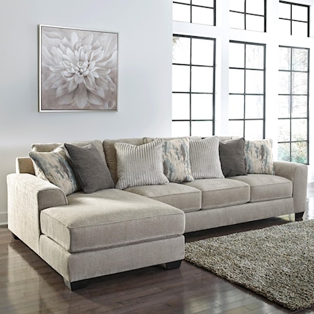 2-Piece Sectional with Left Chaise