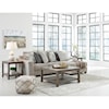 Benchcraft by Ashley Ardsley 2-Piece Sectional with Right Chaise