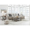 Ashley Ardsley 3-Piece Sectional with Right Chaise