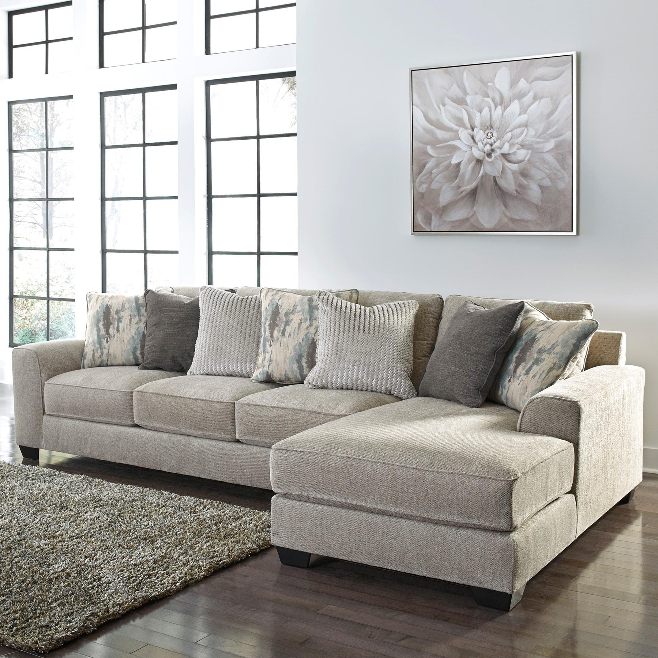 Benchcraft Ardsley 3950466+17 Contemporary 2Piece Sectional with Right