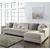 Benchcraft by Ashley Ardsley 3-Piece Sectional with Right Chaise