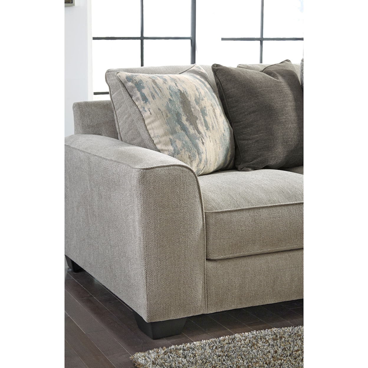 Benchcraft Ardsley 3-Piece Sectional with Right Chaise