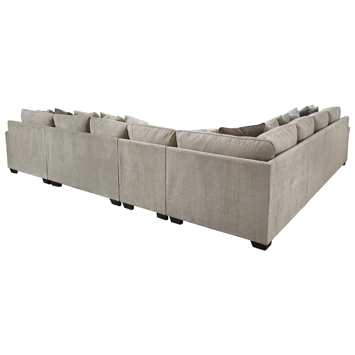 Ashley Furniture Benchcraft Ardsley 5-Piece Sectional with Right Chaise