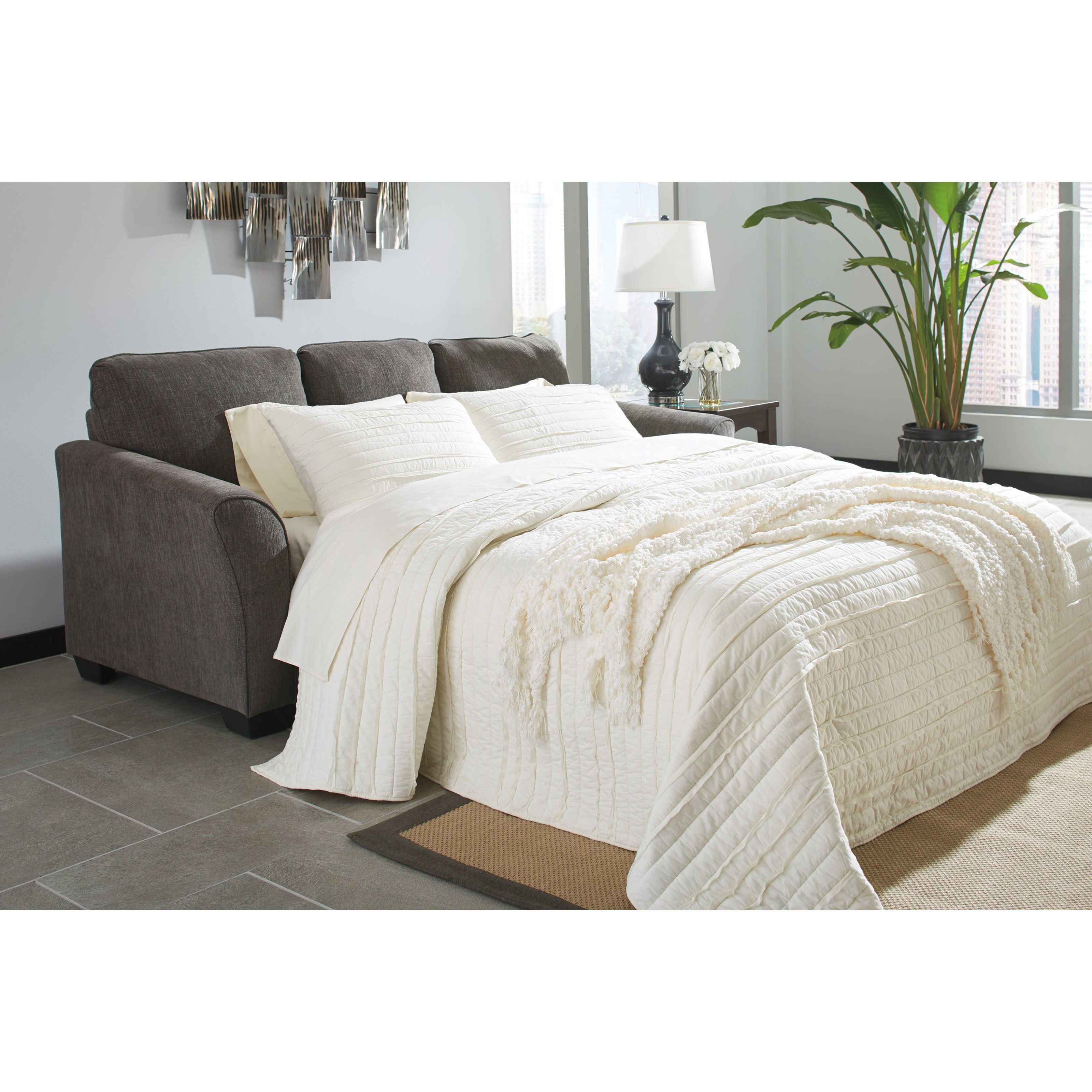 Benchcraft Brise 8410268 Casual Contemporary Queen Sofa Chaise