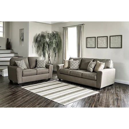 Sofa and Loveseat