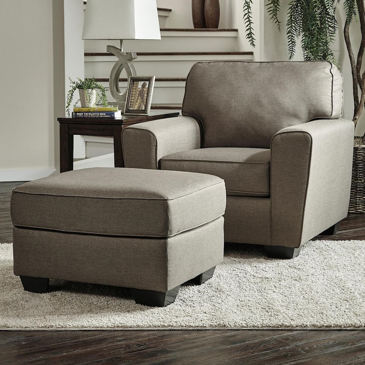 Benchcraft Calicho Chair & Ottoman