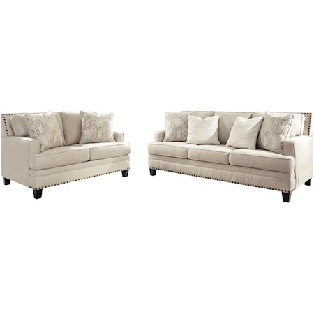 Sofa and Loveseat